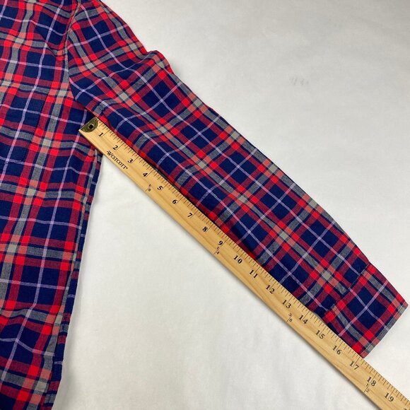 NWT J Crew Factory Plaid Boy Fit Shirt Womens' Size Small - Picture 11 of 13